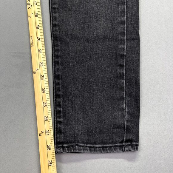 Levis 512 Perfectly Slimming Skinny Leg Women's Jeans Plus Size 12‎ Denim Black - Picture 5 of 15